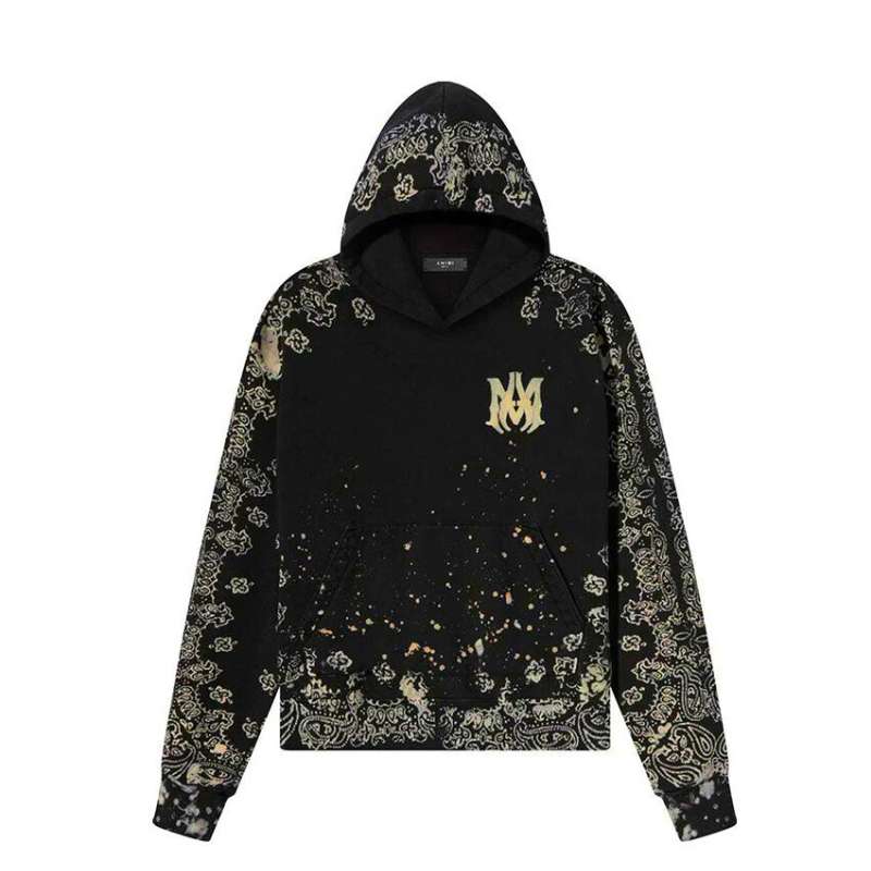 Moletom Amiri Bandana Bleach All Over