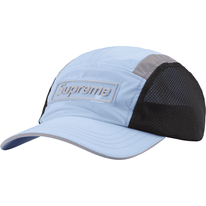 Boné Supreme Side Mesh Camp Cap Light Blue (Reflective)