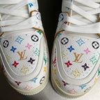 Louis Vuitton LV Trainer x Takashi  Murakami White