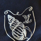 Jaqueta Louis Vuitton Calfskin Varsity