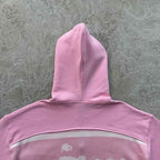 Jaqueta Corteiz Hybrid Knit Alcatraz Rosa