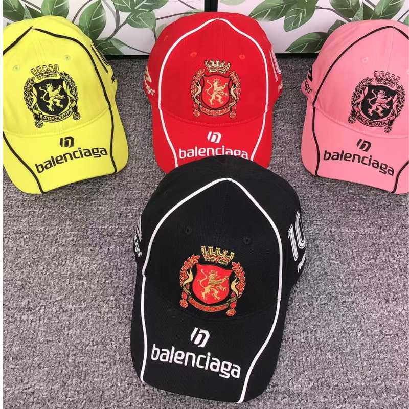 Boné Balenciaga Paris Soccer Pink