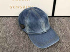Boné Prada Denim Azul
