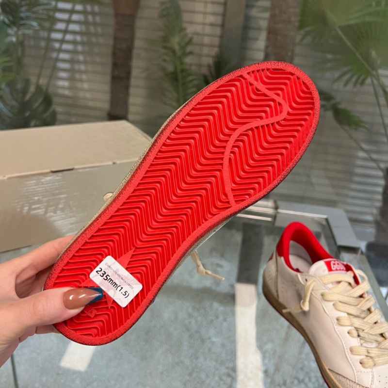 Golden Goose Ball Star 'Sneakers' White Red