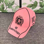 Boné Balenciaga Paris Soccer Pink