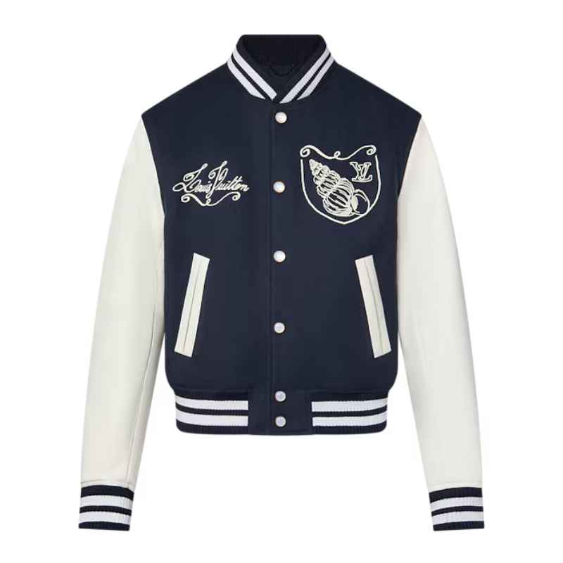 Jaqueta Louis Vuitton Calfskin Varsity