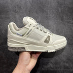 Louis Vuitton LV Trainer White Grey