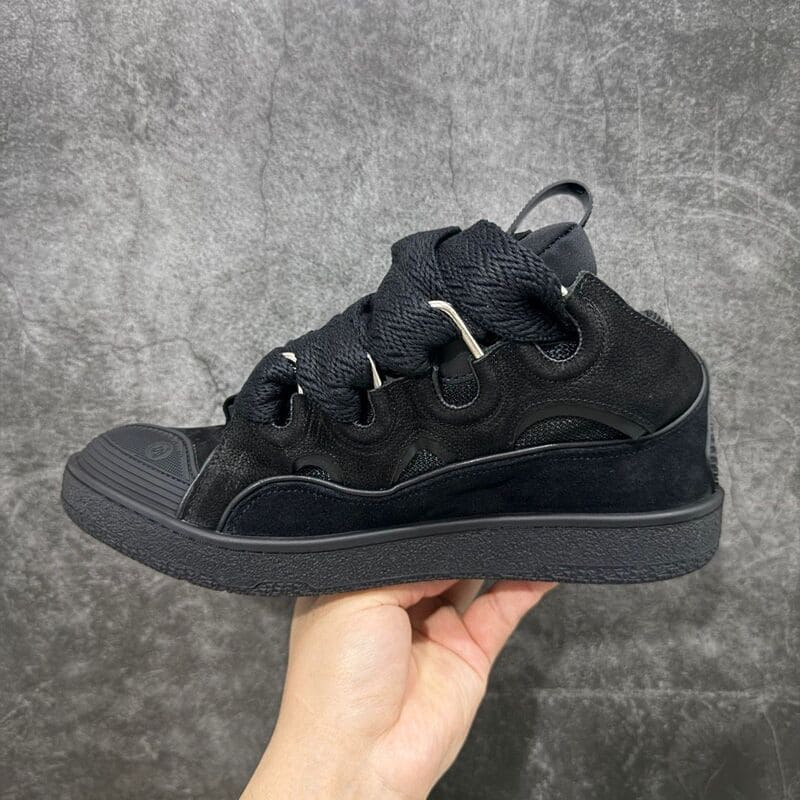 Lanvin Curb Triple Black