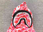 Moletom Bape Shark ABC Camo Rosa