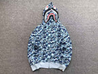 Moletom Bape Shark ABC Camo Azul