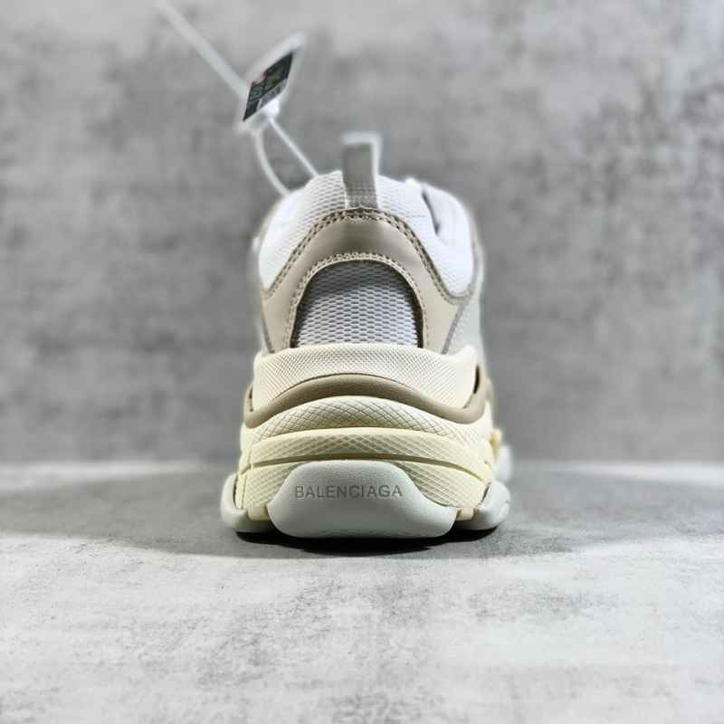 Balenciaga Triple S White Cream