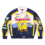 Jaqueta Supreme Jeff Hamilton Racing  x Bob Esponja Branca