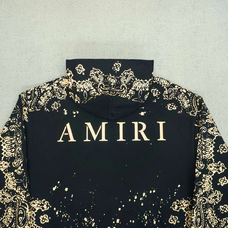 Moletom Amiri Bandana Bleach All Over