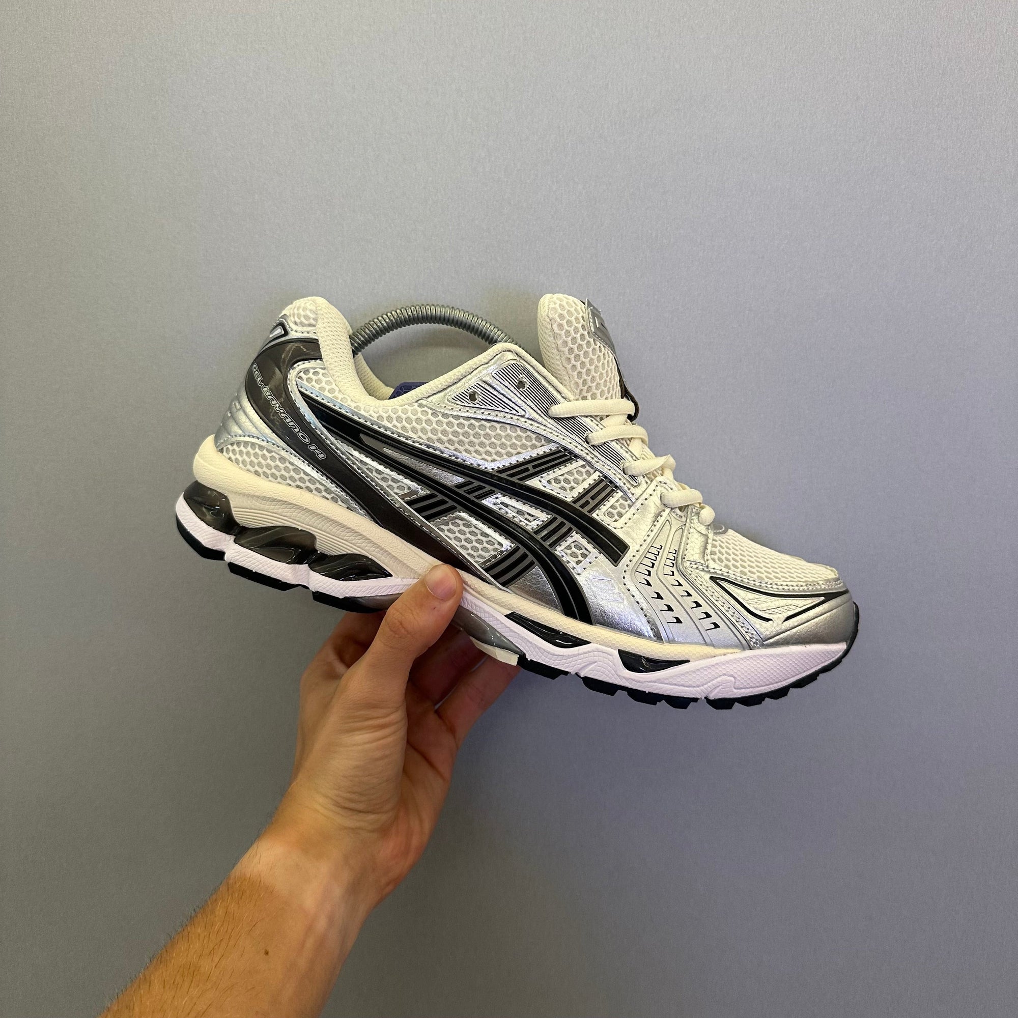 Asics Gel-Kayano 14 Cream Black Metallic Plum (Pronta Entrega)