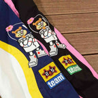 Jaqueta Supreme Jeff Hamilton Racing  x Bob Esponja Preta