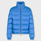 Jaqueta Puffer Dior Oblique Azul
