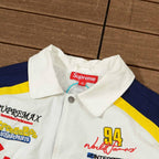 Jaqueta Supreme Jeff Hamilton Racing  x Bob Esponja Branca