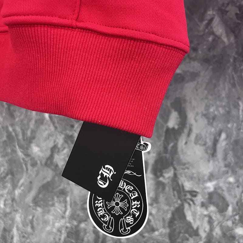 Moletom Chrome Hearts x Matty Boy Flames Vermelho
