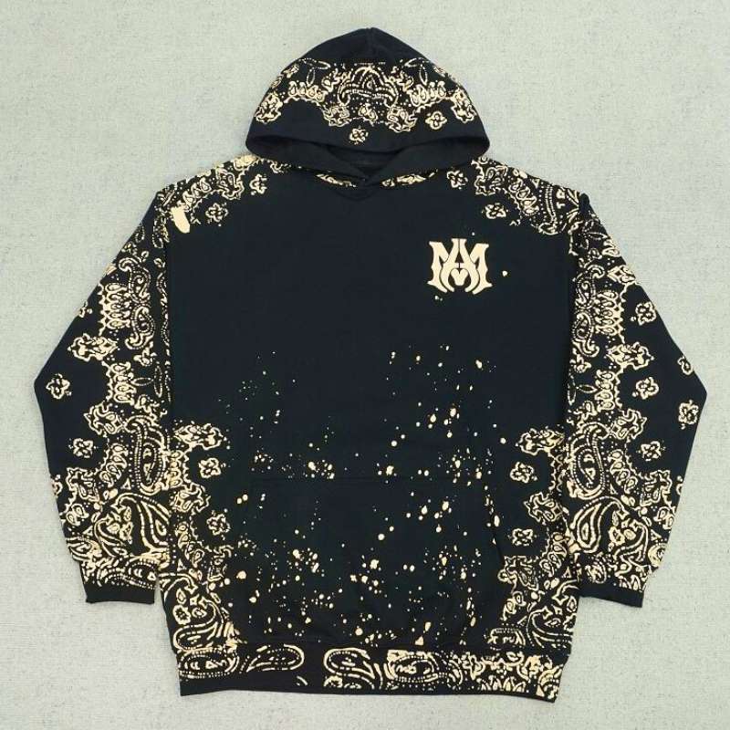 Moletom Amiri Bandana Bleach All Over
