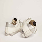 Golden Goose Super-Star White Silver