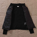 Jaqueta Moncler Matelassê knitting Preta