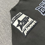 Moletom Broken Planet Beware Hoodie Black