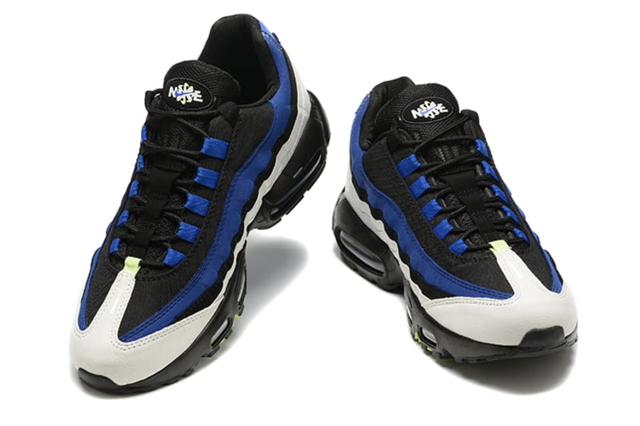 Nike Air Max 95 Double Swooshes Black Blue