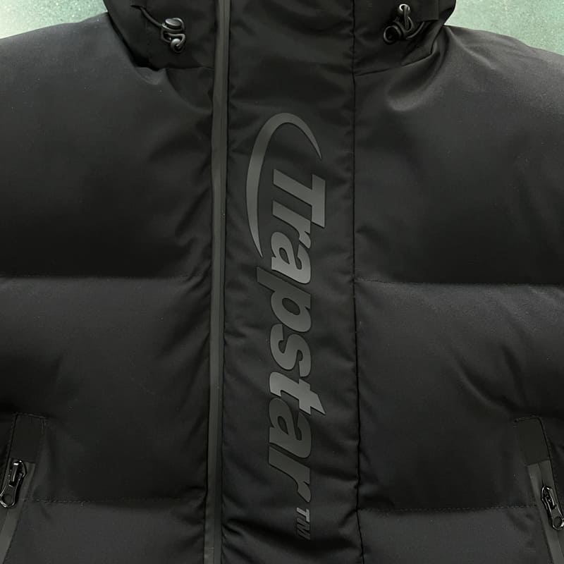 Jaqueta Trapstar Hyperdrive Technical Puffer Black