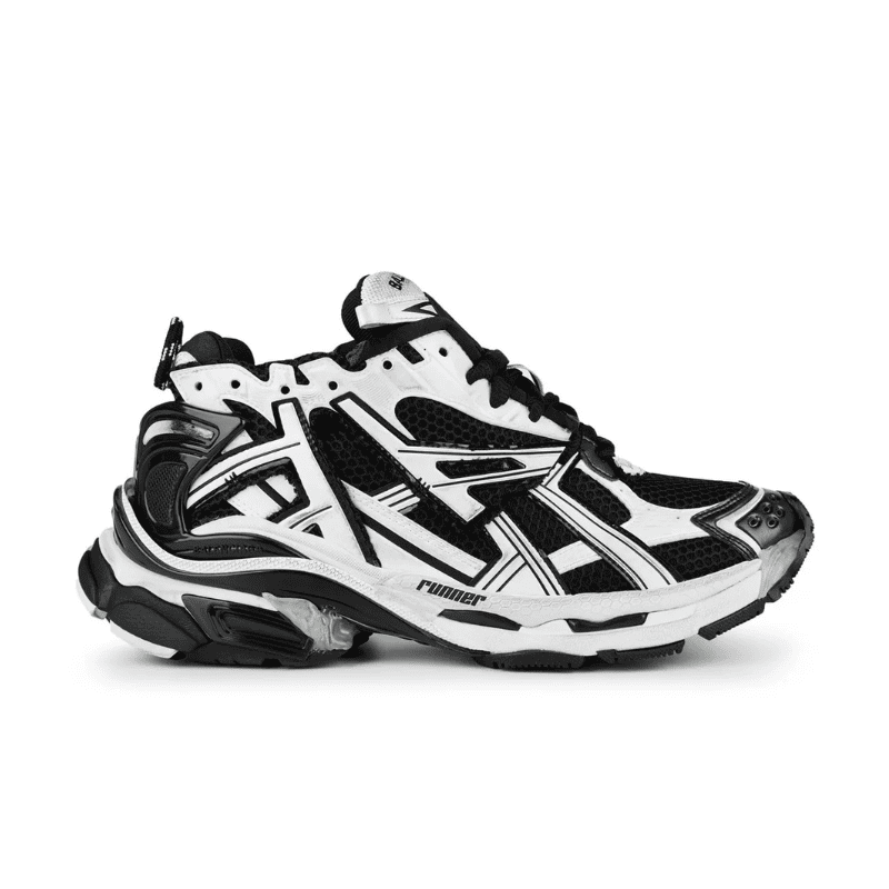 Balenciaga Runner White Black
