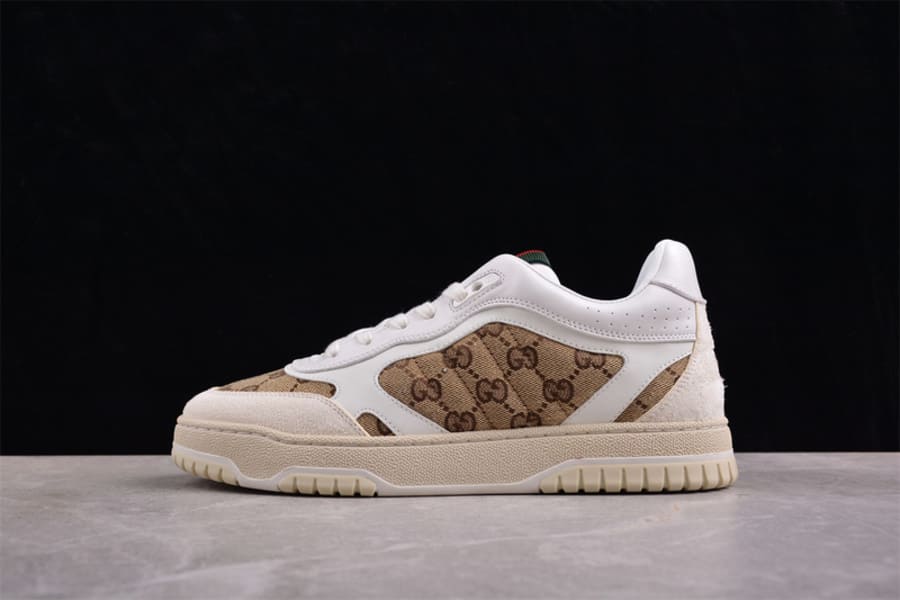 Gucci Re-Web Sneaker White Beige