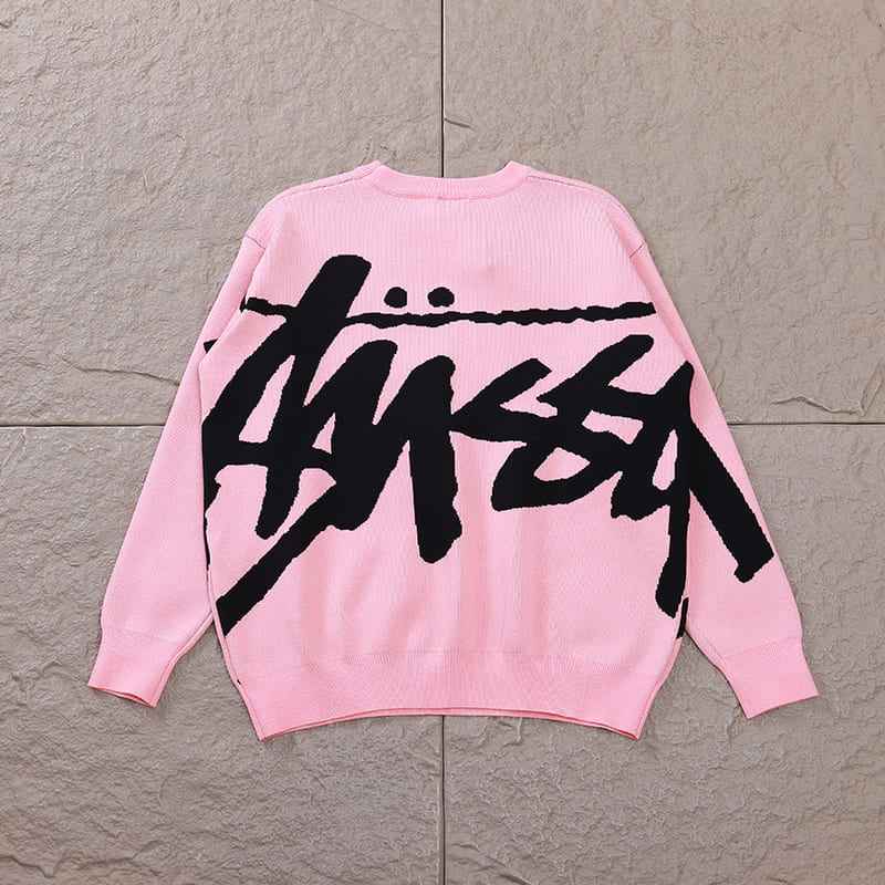 Stussy Stock Sweater Pink