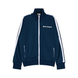 Jaqueta Palm Angels Logo Blue Marine