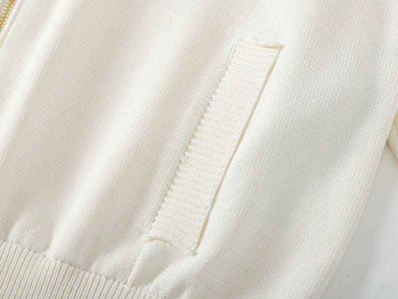 Jaqueta Adidas x Gucci Viscose Zip-Up White