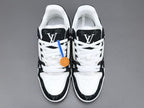 Louis Vuitton LV Trainer White Black