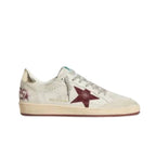 Golden Goose Ball Star 'Sneakers' White Star Red