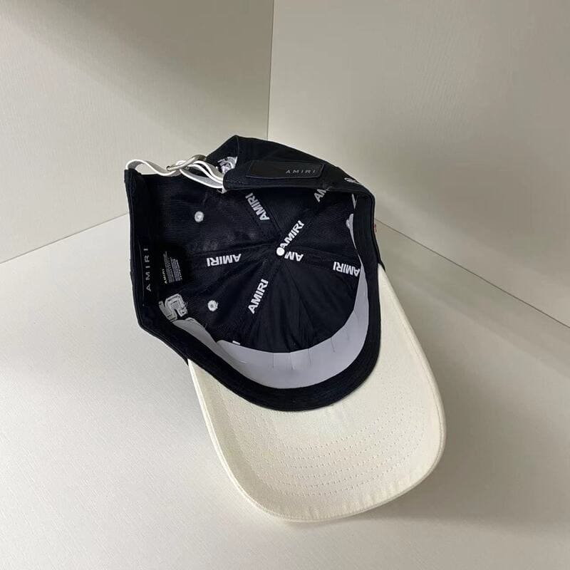 Boné Amiri Spirit AM Logo Preto