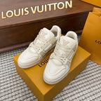 Louis Vuitton LV Trainer Triple Beige