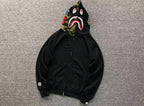 Moletom Bape Shark Zip Preto