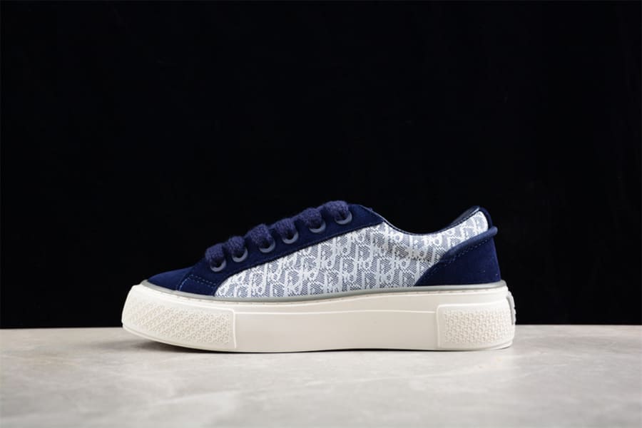 Dior B33 White Navy Blue