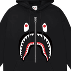 Moletom Bape Shark SS24 Preto