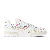 Louis Vuitton LV Trainer x Takashi  Murakami White