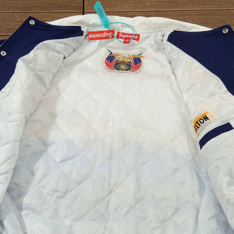 Jaqueta Supreme Jeff Hamilton Racing  x Bob Esponja Branca