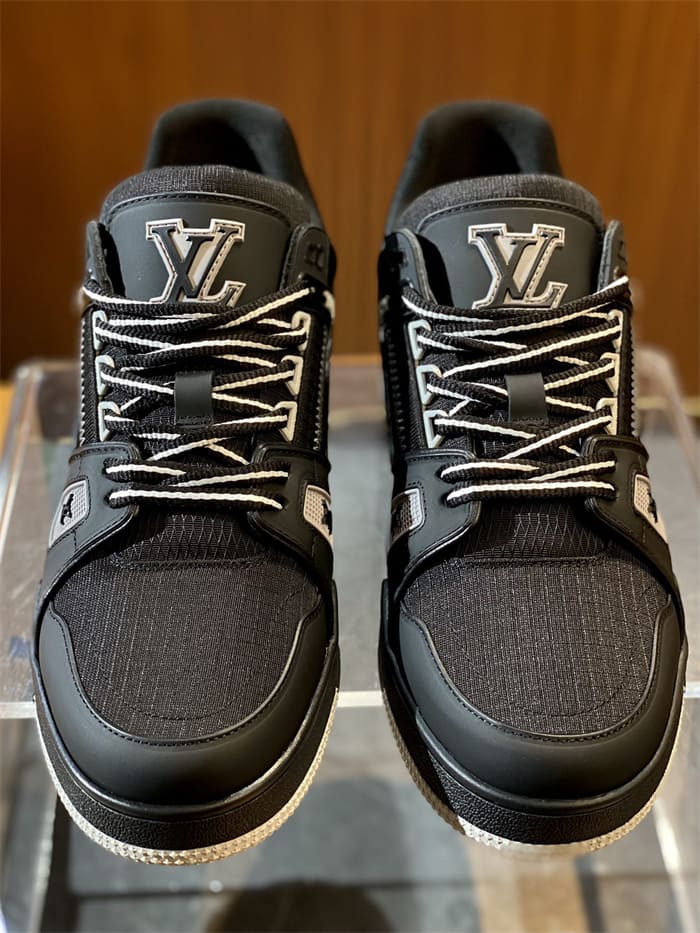 Louis Vuitton LV Trainer Black Grey