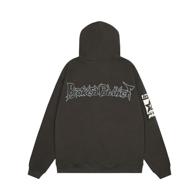 Moletom Broken Planet Beware Hoodie Black