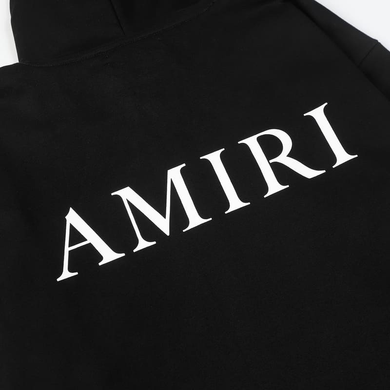 Moletom Amiri Logo Preto