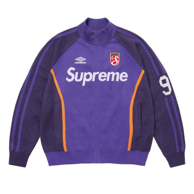 Jaqueta Supreme x Umbro Zip Up Purple