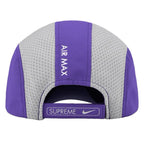 Boné Supreme x Nike Running Roxo