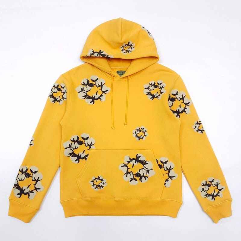 Moletom Denim Tears x CPFM Wreath Yellow