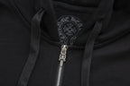 Moletom Chrome Hearts Horseshoe Floral Preto