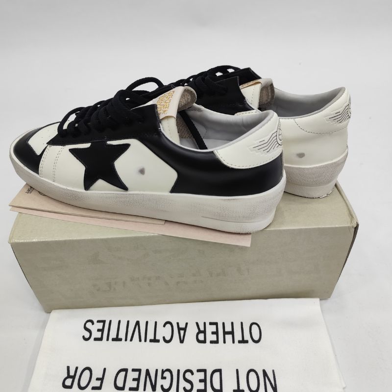 Golden Goose Stardan Black White